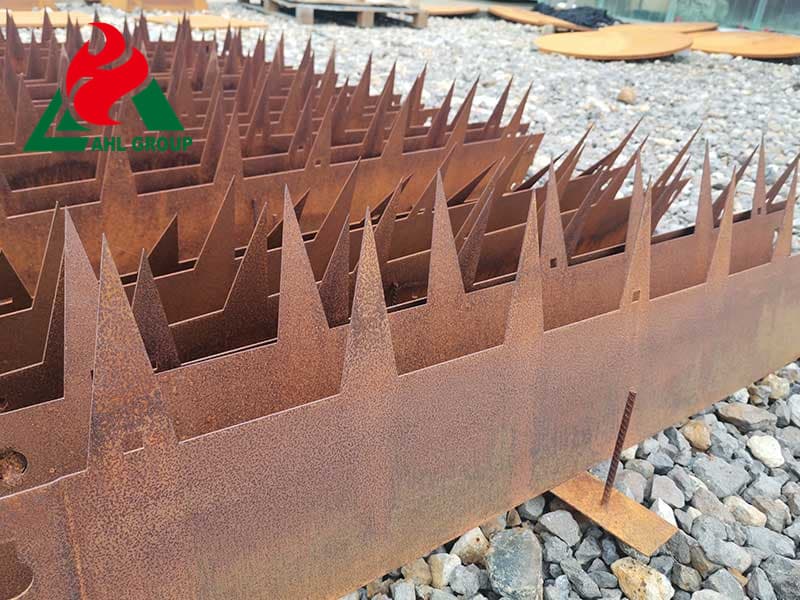 Rustic style corten steel retaining walls Dealer