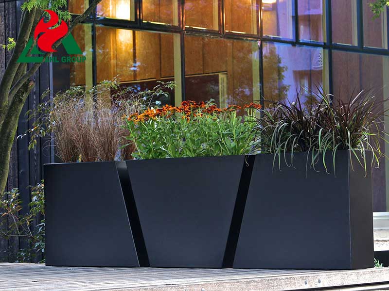 <h3>STEEL PLANTERS – Ace Iron Works</h3>
